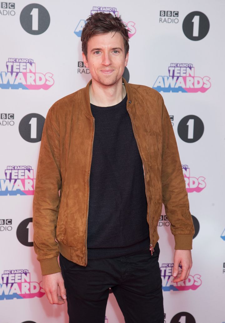 Greg James attends the BBC Radio 1 Teen Awards in 2017.
